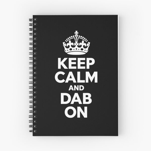Item preview, Keep Calm And Dab On Funny Parody Crown Typography designed and sold by Whirx.