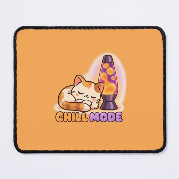 Item preview, Cute Cat Lava Lamp Chill Mode Kawaii Cozy Retro designed and sold by DmaarGroup.