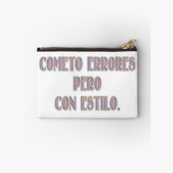 Item preview, Cometo errores pero con estilo - Spanish Adult Mood Quote designed and sold by Yamy Morrell Art and Design.