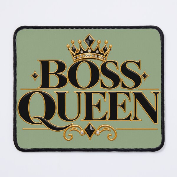Item preview, Boss Queen Woman – Luxury Design Black & Gold designed and sold by POP FACTORY.