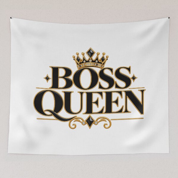 Item preview, Boss Queen Woman – Luxury Design Black & Gold designed and sold by POP FACTORY.
