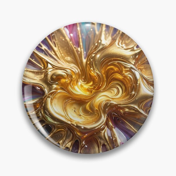 Item preview, GOLDEN BLOOM•FLUID RESIN ART•COSMIC FLOWER•ABEL LUGO•LSV designed and sold by Lugo Sunset Visions.