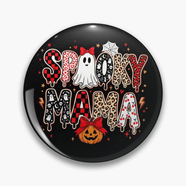 Item preview, Spooky Mama Halloween Ghost Pumpkin designed and sold by Thread&Fable.