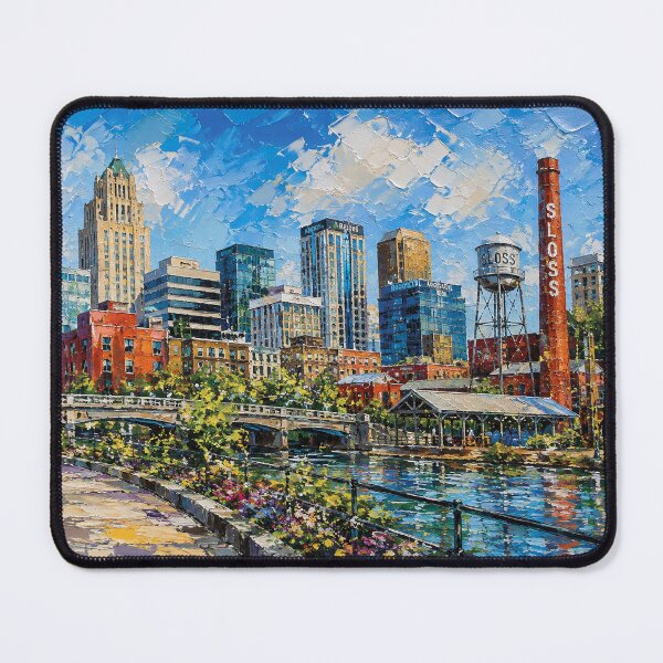 Item preview, Birmingham, Alabama Painting – Beautiful Place in the United States of America. designed and sold by GalleryKauffeld.