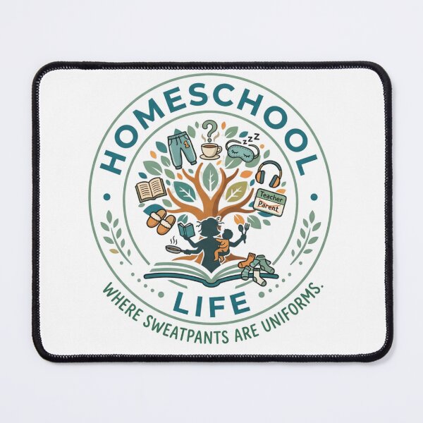 Item preview, Homeschool Life Humorous Logo designed and sold by JeffsMiscStuff.