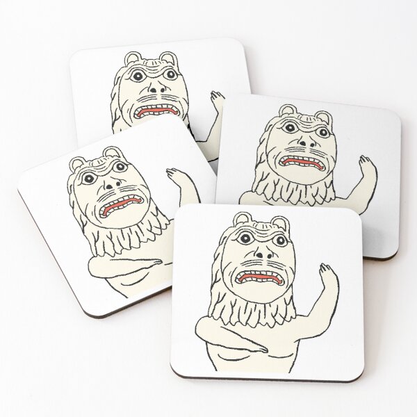 Item preview, Panicked Tiger Mascot Meme designed and sold by gacordor.