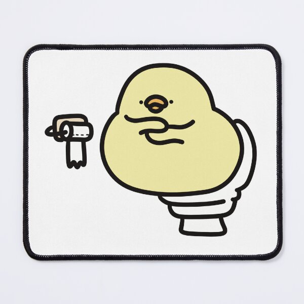 Item preview, Duck in the bathroom designed and sold by CheylaDesigns.