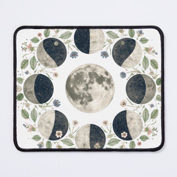 Item preview, Moon Phase Botanicals designed and sold by catcurio.