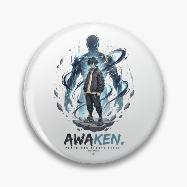 Item preview, Awaken | Anime Streetwear Shirt | Original Hidden Power Design designed and sold by SAJ Design Studio.