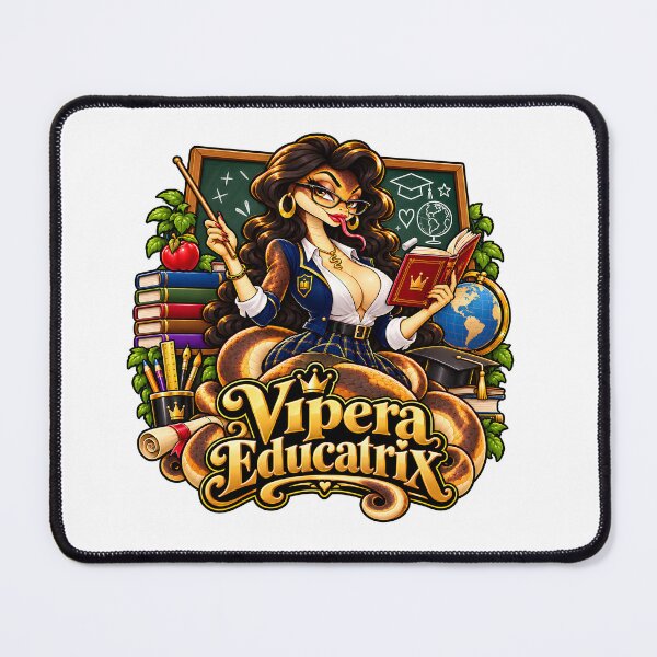 Item preview, Vipera Educatrix – Glamorous Serpent Teacher designed and sold by PRINTIONAL.