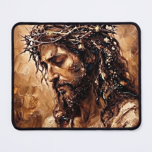 Item preview, "Jesus Christ Divine Savior Religious Art by Ammeluk". designed and sold by Ammeluk.