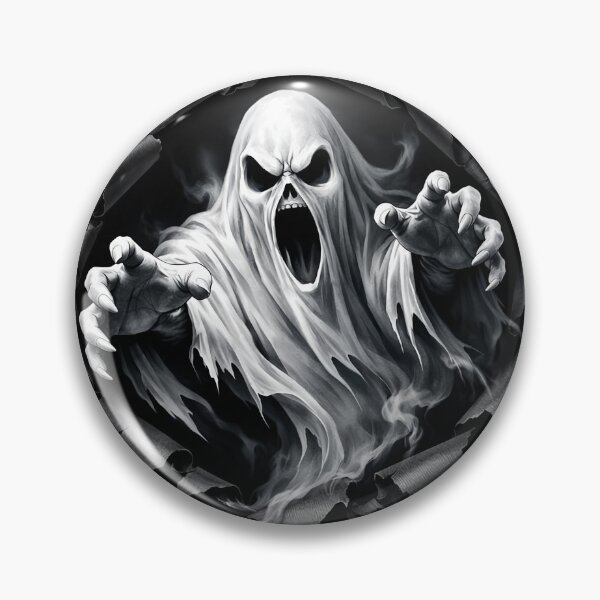 Item preview, Evil Ghost Graphic Art designed and sold by ArtsyAlgorithms.