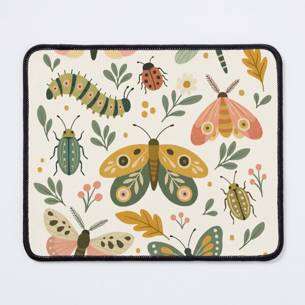 Item preview, Autumn Insects and Flowers designed and sold by OHBOY! Handmade.
