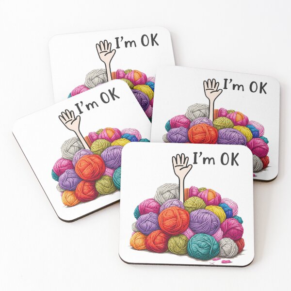 Item preview, I’m OK Yarn Lover’s designed and sold by ESPA-sop.