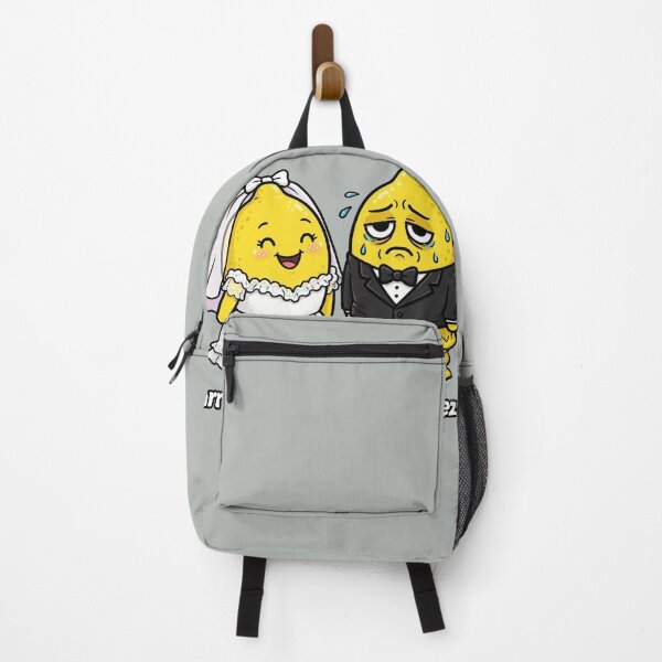 Item preview, Marriage Officially Squeezed Funny Lemon Couple Cartoon designed and sold by PalettePop..