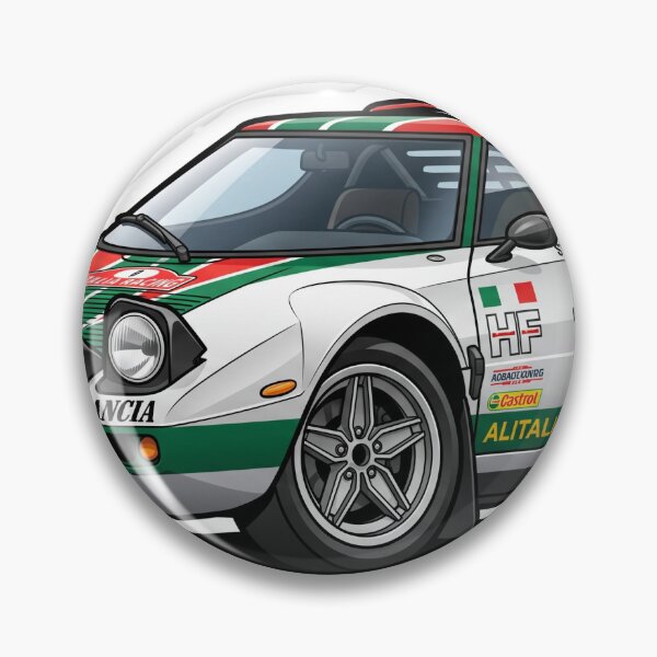 Item preview, Classic Lancia Stratos HF Rally Legend Sticker designed and sold by Fixnovaguide.