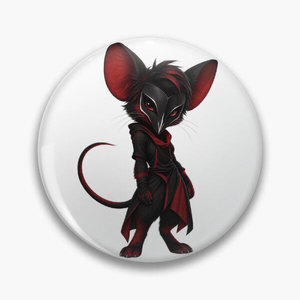 Item preview, Chibi Fukurō – Owl-Masked Mouse designed and sold by Ruinations Creations .