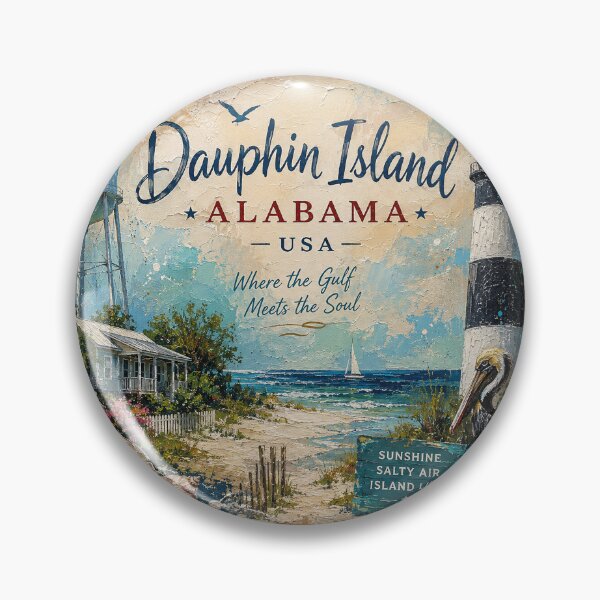Item preview, Dauphin Island, Alabama Painting – Beautiful place in the United States of America. designed and sold by GalleryKauffeld.