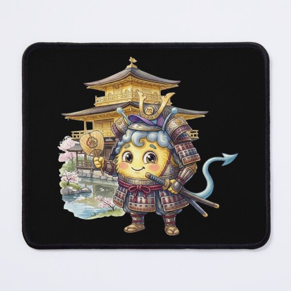 Item preview, Nilat, the Fluffy yellow Samurai in Japan designed and sold by TB-73.