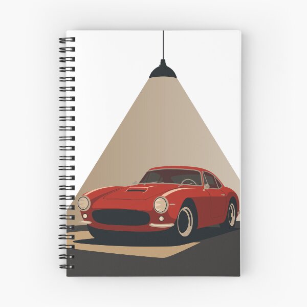Item preview, Ferrari Classic Car Print, Vintage Ferrari Art, Minimalist Automotive Print, Luxury Sports Car Decor designed and sold by Studio pod Burom.