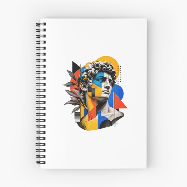 Item preview, Geometric Michelangelo David - Modern Classical Abstract Art designed and sold by Ahmeddoma.