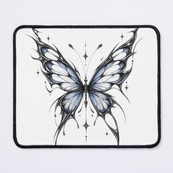 Item preview, Blue Gothic Butterfly Design designed and sold by Nordova.