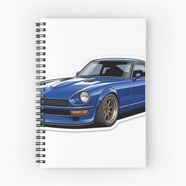 Item preview, Midnight Blue Datsun 240Z Fairlady Classic Sticker designed and sold by Fixnovaguide.