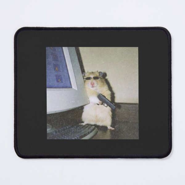Item preview, Funny Animal Vintage , Cyber Hamster , Unisex Meme Cringe  designed and sold by zainab hussain.