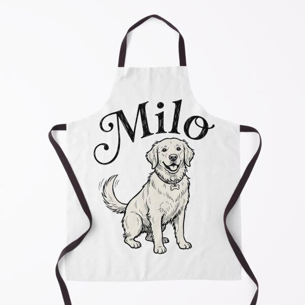 Item preview, Milo Golden Retriever Dog Sketch for Proud Milo Pet Parents and Dog Lovers designed and sold by raedattia.