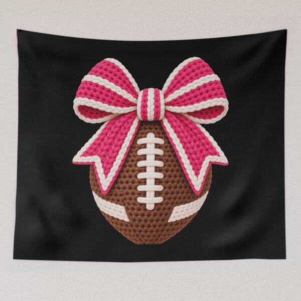 Item preview, Football Mom croshet Fan designed and sold by drawwiika+44.