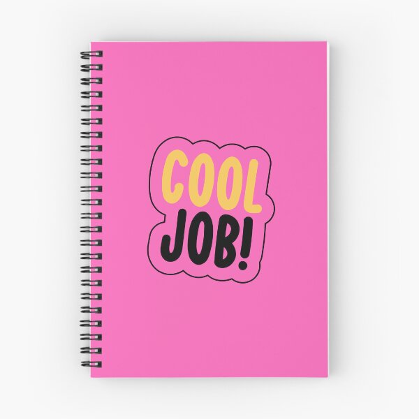 Item preview, Cool Job Yellow Retro Typography designed and sold by PixellaneArt.