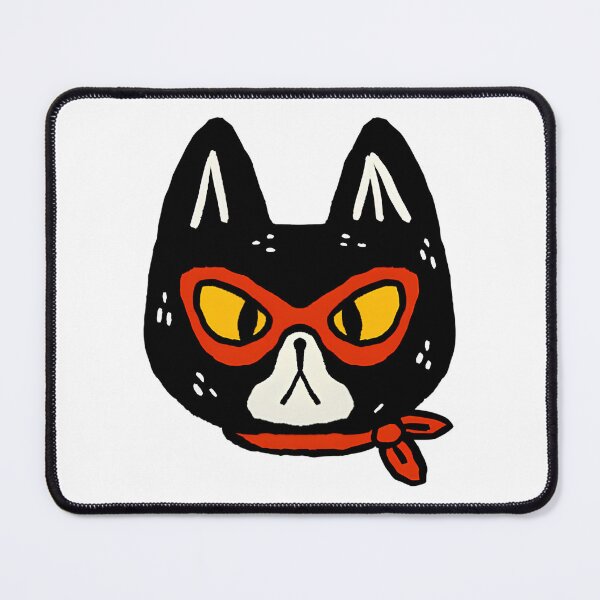 Item preview, Masked Super Cat Face designed and sold by gacordor.