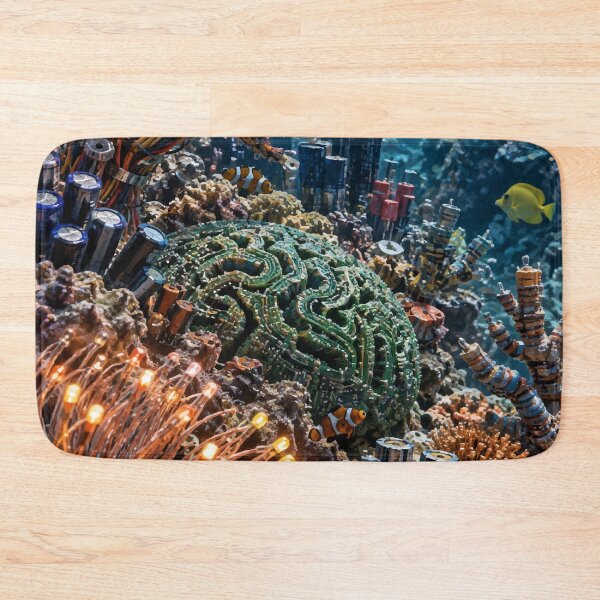 Item preview, Circuitry Coral Reef designed and sold by AbstractAnom.
