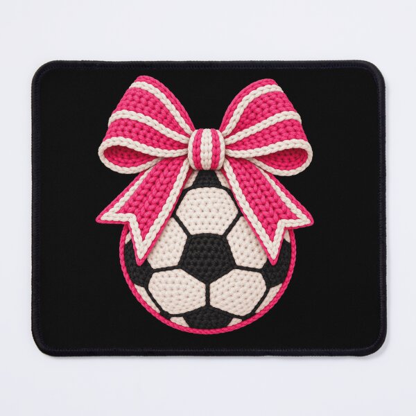 Item preview, Soccer Ball Bow Girls Womens Soccer Player Fan designed and sold by drawwiika+44.