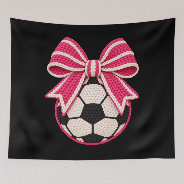 Item preview, Soccer Ball Bow Girls Womens Soccer Player Fan designed and sold by drawwiika+44.