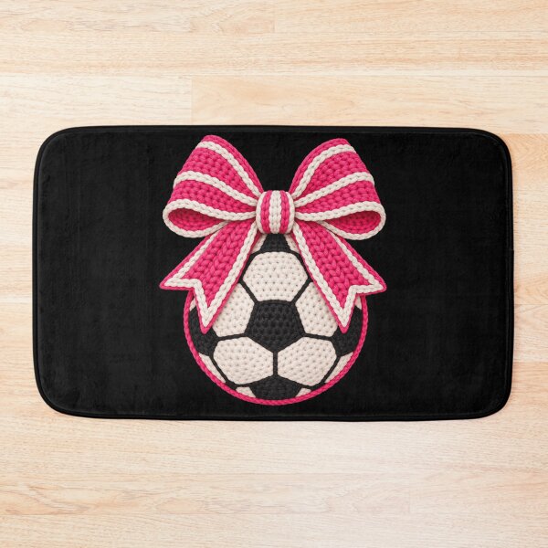 Item preview, Soccer Ball Bow Girls Womens Soccer Player Fan designed and sold by drawwiika+44.