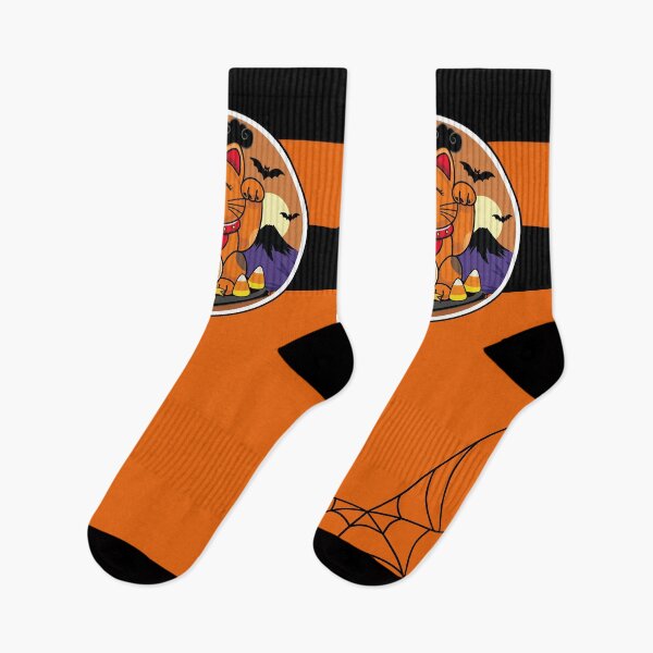 Item preview, Calico Maneki Neko Halloween – Great Luck designed and sold by Vector Woofs.