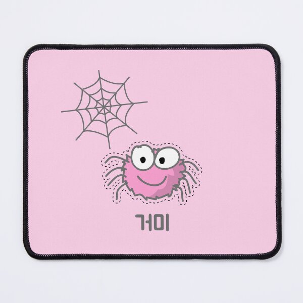 Item preview, Pink Halloween Spider and Spider Web Korean designed and sold by DJCartoonDesigns.