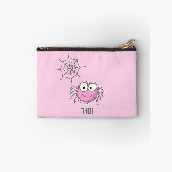 Item preview, Pink Halloween Spider and Spider Web Korean designed and sold by DJCartoonDesigns.