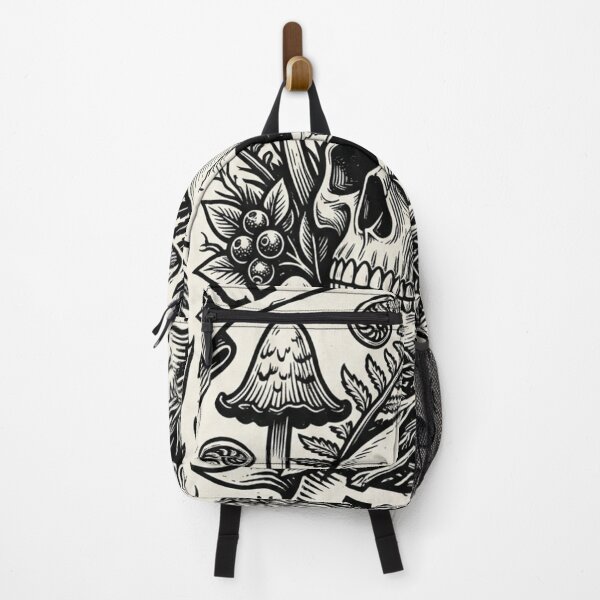 Item preview, All Things Return To Soil Skull Cottagecore Vintage Illustration designed and sold by Stone-T .