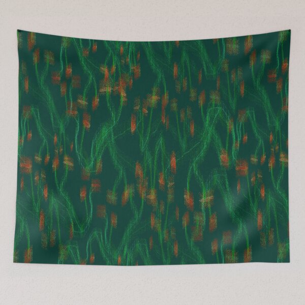 Item preview, Earth Green Plasma Flowers designed and sold by BioSpace Design.