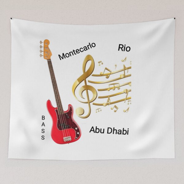Item preview, Music Instruments into Digital Art: Bass Guitars designed and sold by QuasarDigitalSurrealism.