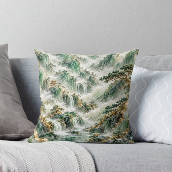 Item preview, Luxury Jade Mountain Landscape with Gold designed and sold by GSizzle1.