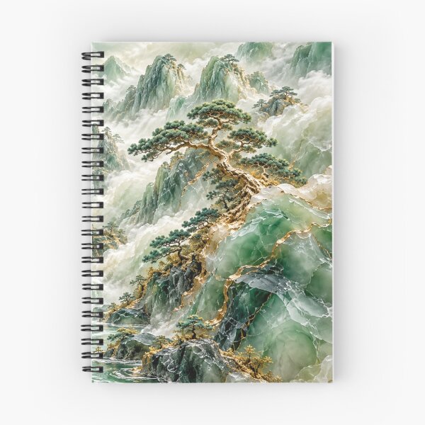 Item preview, Luxury Jade Mountain Landscape with Gold designed and sold by GSizzle1.