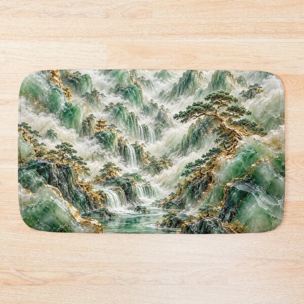 Item preview, Luxury Jade Mountain Landscape with Gold designed and sold by GSizzle1.