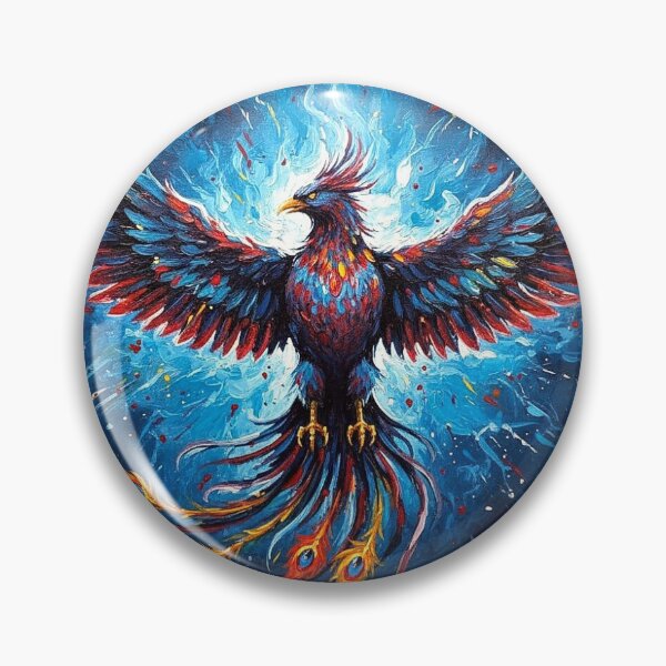 Item preview, Phoenix Rising – Original Phoenix Painting by Abel Lugo designed and sold by Lugo Sunset Visions.
