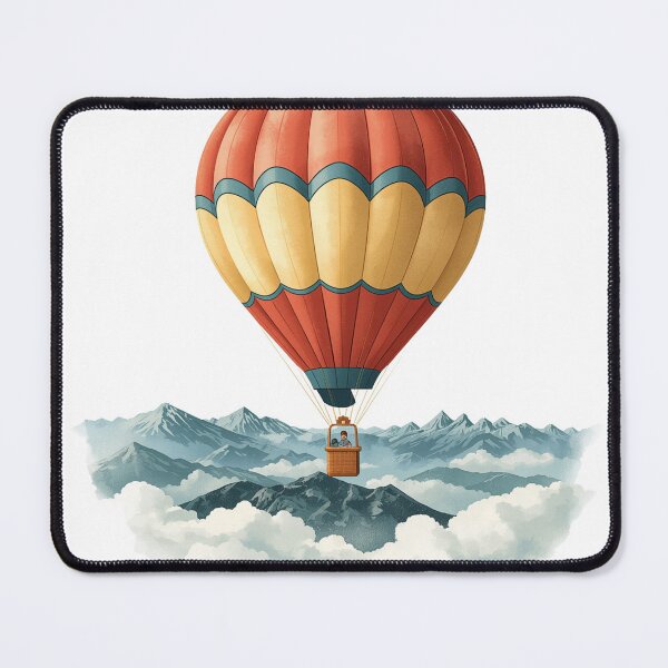 Item preview, Above the Clouds Balloon Adventure designed and sold by catcurio.