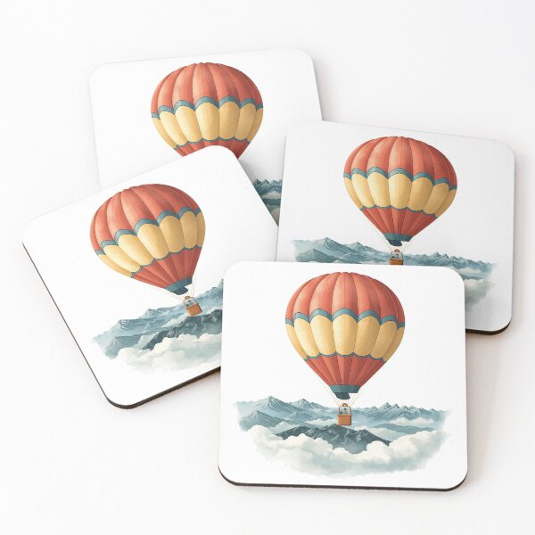 Item preview, Above the Clouds Balloon Adventure designed and sold by catcurio.