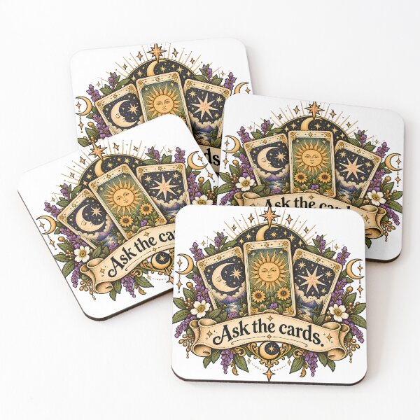 Item preview, Vintage Ask The Cards Tarot designed and sold by MysticCanvasAi.