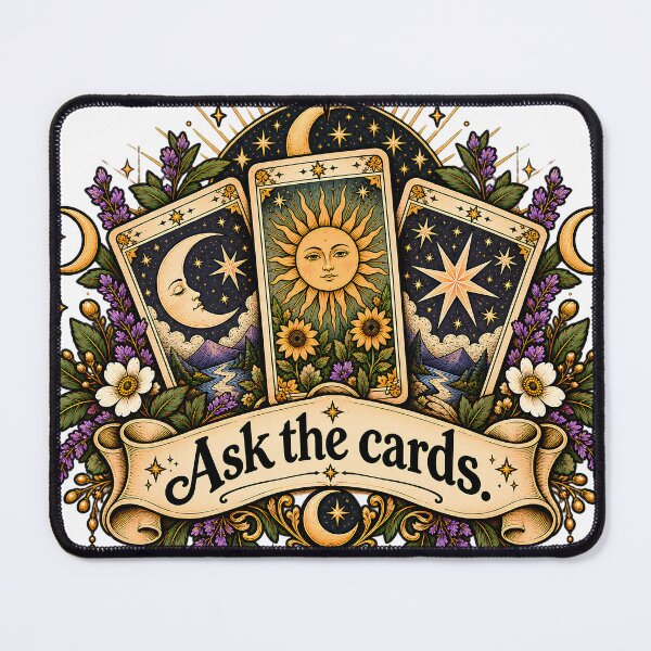 Item preview, Vintage Ask The Cards Tarot designed and sold by MysticCanvasAi.